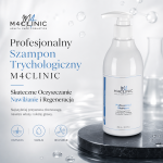 M4CLINIC Profesjonalny szampon nawilżający  do włosów suchych i zniszczonych z Zieloną Herbatą, Argininą i Keratyną 300 ml